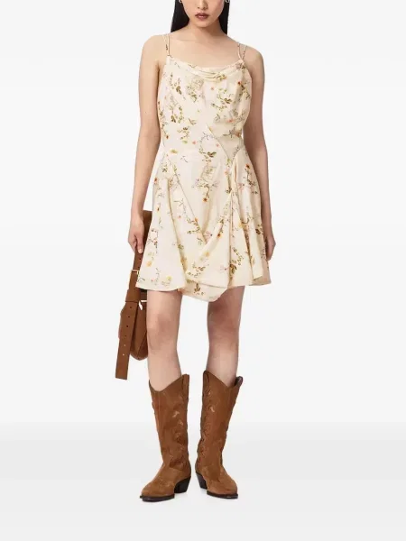 Rochie mini Allsaints alb