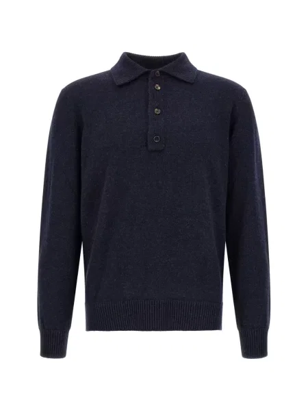 Tricou polo Zegna albastru