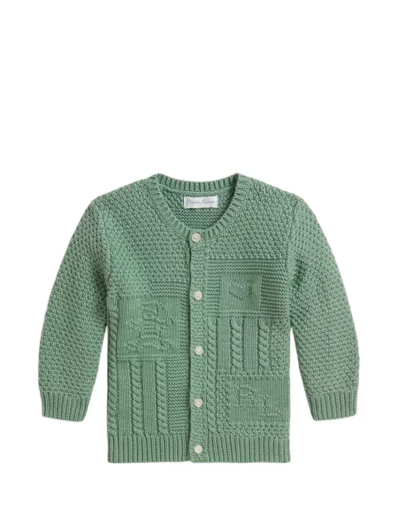 Kardigan dziecięcy Polo Ralph Lauren zielony