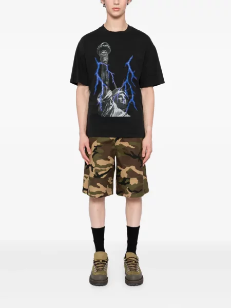 Tricou Melt cu imagine negru