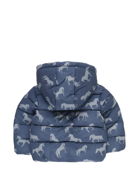 Dětské kabát Stella Mccartney modrý