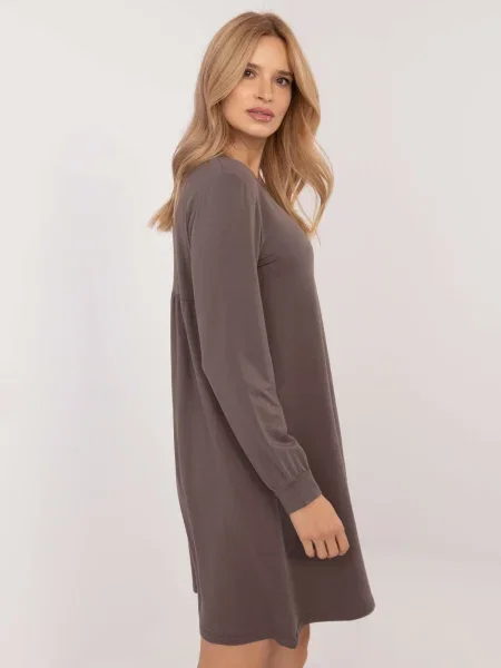 Rochie Fashionhunters de costum maro