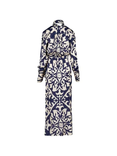 Rochie midi Johanna Ortiz plic albastru