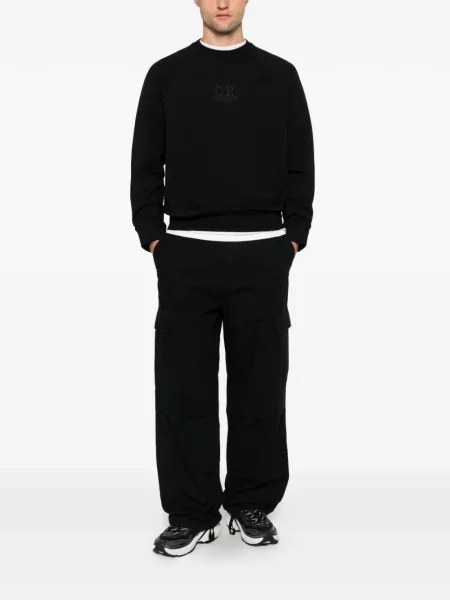 Pulover C.p. Company cu broderie negru