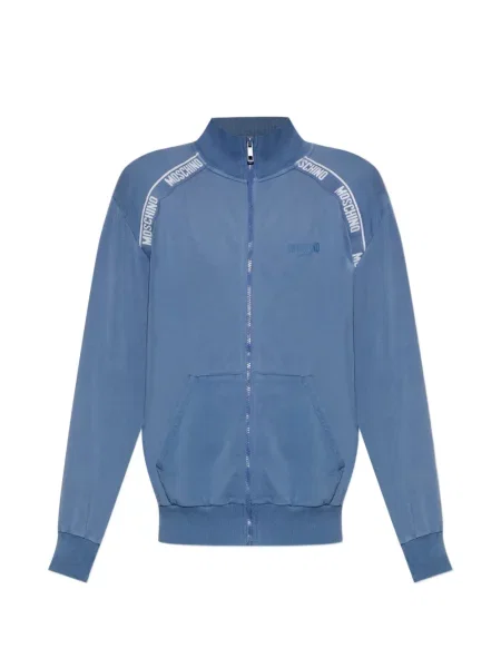 Džemper Moschino s autogramom plava