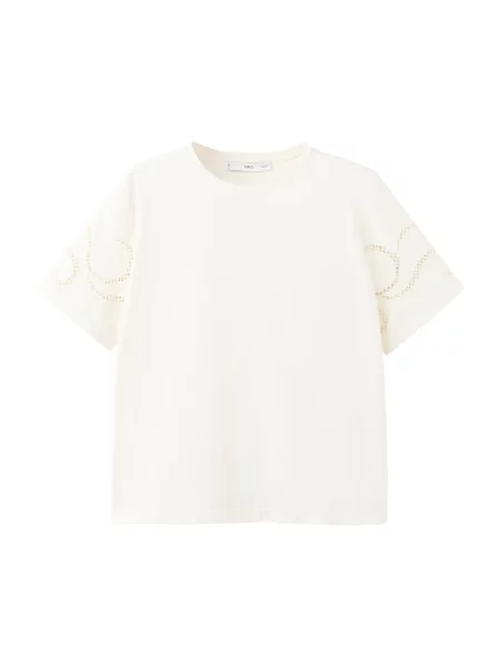 MANGO Tricou PETUNIA crem