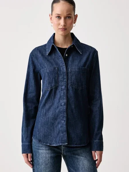 United Colors of Benetton cămașă de damă din denim