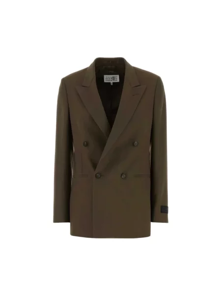 Marynarka Mm6 Maison Margiela brązowa