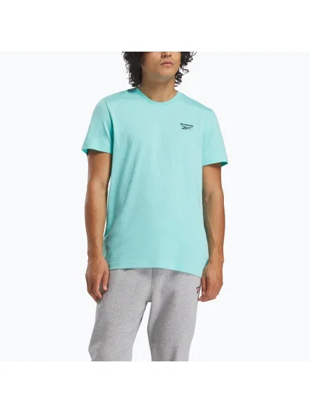 Tricou pentru bărbați Reebok Identity Small Logo Tee ai aqua