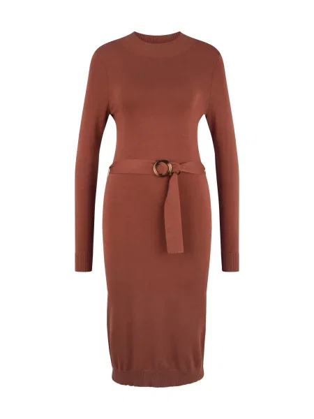 LASCANA Rochie tricotat caramel maro