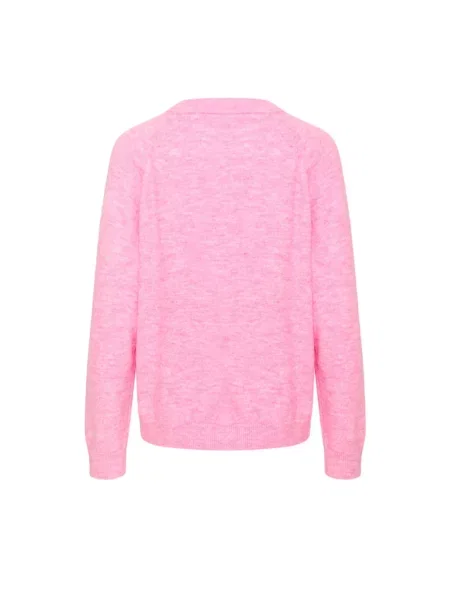Sweter Saint Tropez wełniany różowy