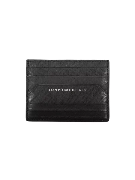 Portfel Tommy Hilfiger skórzany czarny
