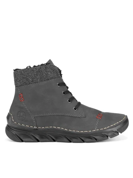 Botine Rieker gri