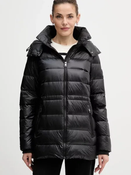 Tommy Hilfiger kurtka puchowa przejściowa czarny