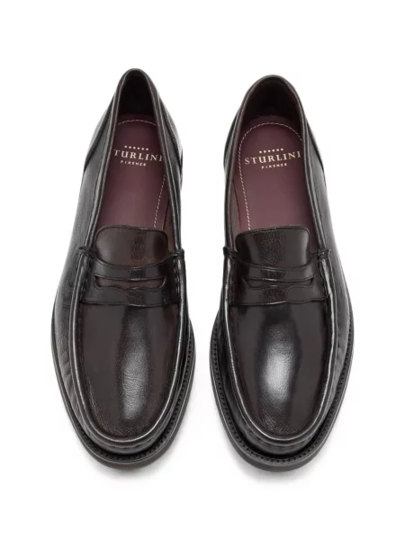 Pantofi loafer Sturlini Firenze din piele maro