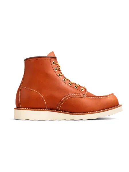 Botki Red Wing Shoes skórzane czerwone