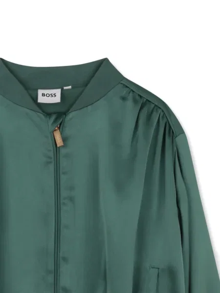 Dětska bomber bunda Bosswear zelená
