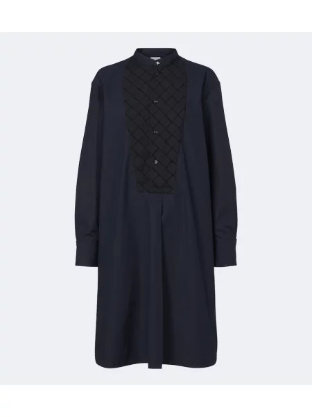 Tunică Bottega Veneta din poplin albastru