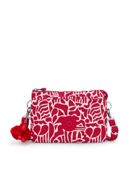 KIPLING Geantă de umăr Riri roșu intens alb