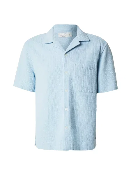 Abercrombie & Fitch Košile RESORT světlemodrá