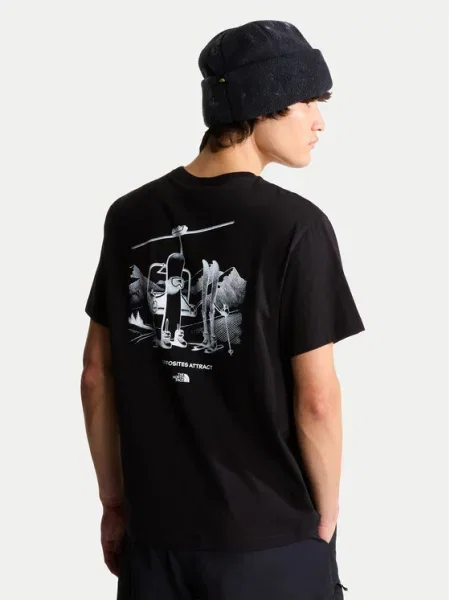 The North Face Tricou Opposites Attract negru