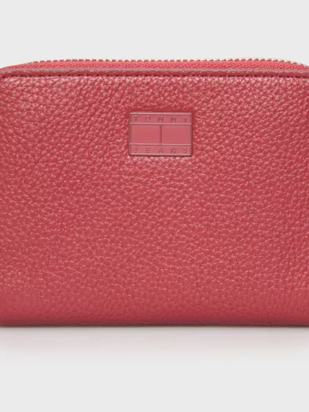 Кошелек Tommy Jeans бордовый