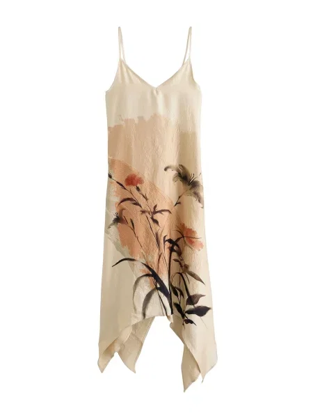 Next Rochie bej / portocaliu piersică negru