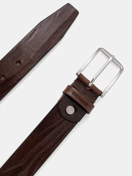 Кожаный ремень Trussardi с ремешками