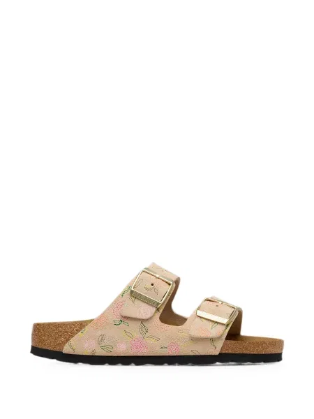Sandale Birkenstock cu model floral cu imagine