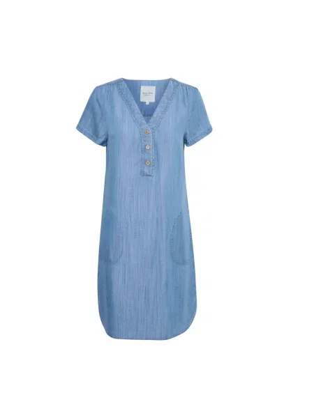 Sukienka jeansowa Part Two niebieska