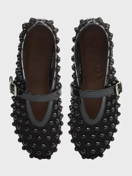 Кожаные балетки Prpy черные