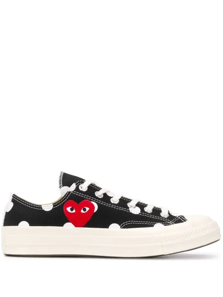 Sneakerși Comme Des Garçons Play X Converse negru