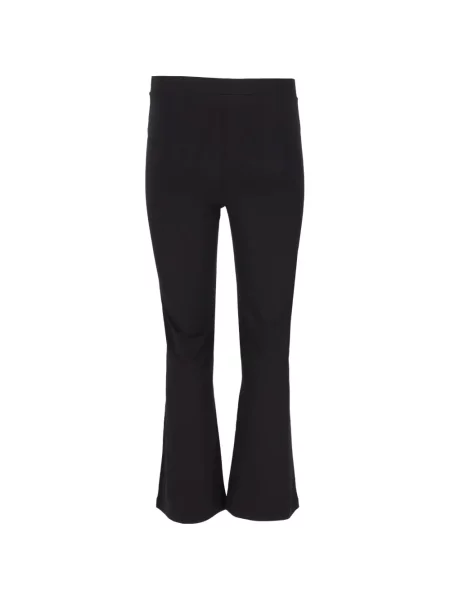Leggings La Rose evazate negru