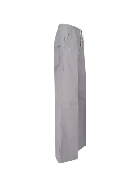 Pantaloni Rick Owens cu cordon gri