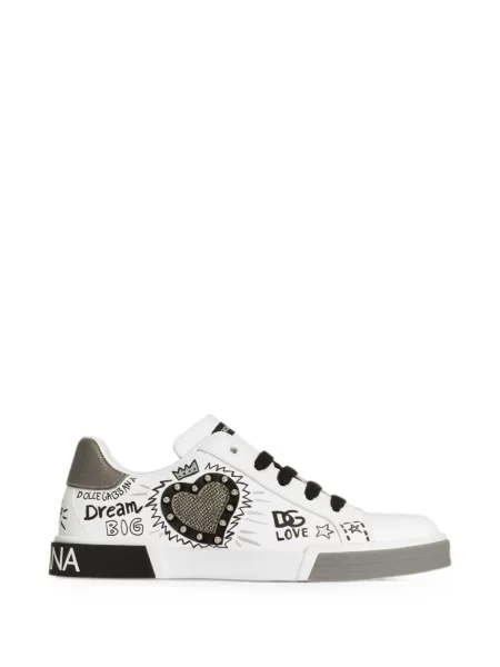 Sneakersy dziecięce Dolce And Gabbana białe
