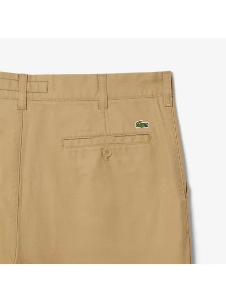 Lacoste Spodnie Chino Regular Fit beżowy