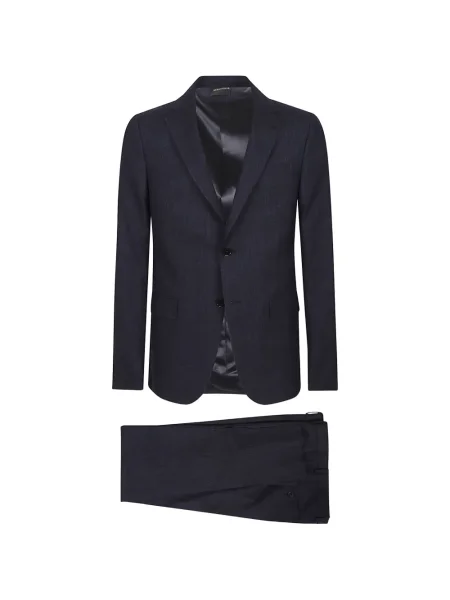 Costum Zegna lung de costum albastru