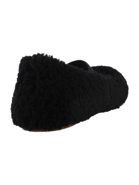 Pantofi Moon Boot din piele de oaie negru