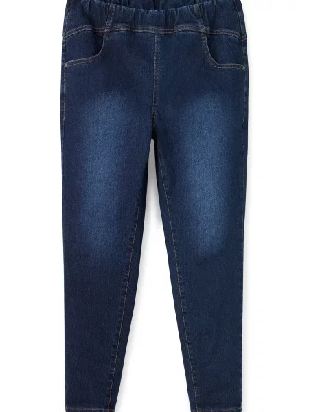 SHEEGO Jeggings denim albastru