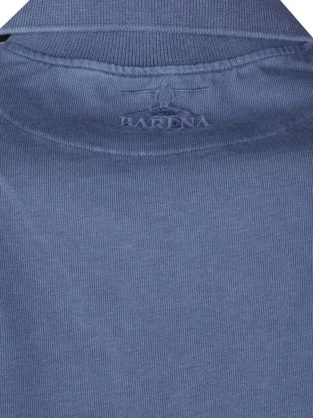 Scurt tricou polo Barena albastru