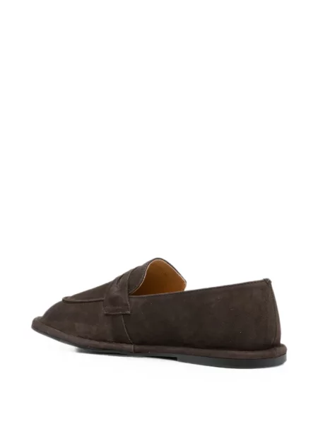 Szarvasbőr loafer Linda Baumann barna