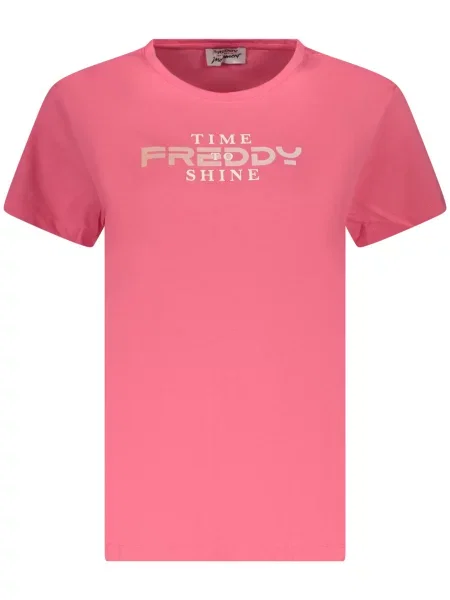 Koszulka Freddy z krótkim rękawem różowa