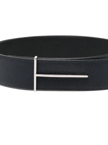 Curea Tom Ford din piele albastru