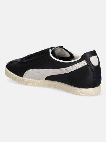Кожаные кроссовки Puma черные