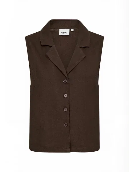 Wasabi Concept Top WA-CORINNA închis maro