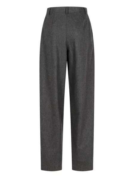 Pantaloni Emporio Armani plisate gri