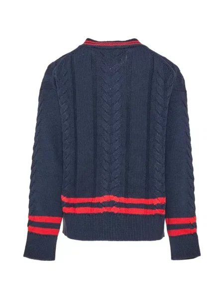Dětské svetr Tommy Hilfiger modrý