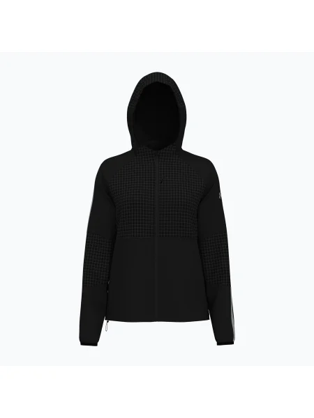 Under Armour Launch Elite CW дамско яке за бягане черно/отразително черно