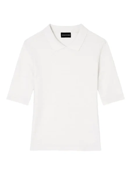 Polo Emporio Armani alb