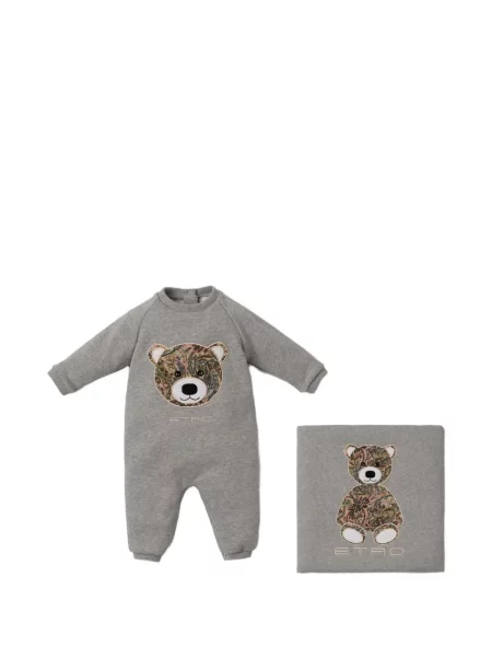 Bluza polarowa dziecięca Etro szara